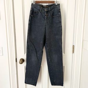 Marithe Girbaud Francois Vintage High waisted black denim jeans 🖤